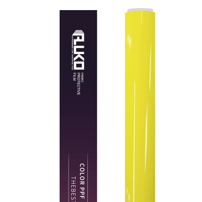 TPU Gloss Modena Yellow Colored PPF Paint Protection Film 02