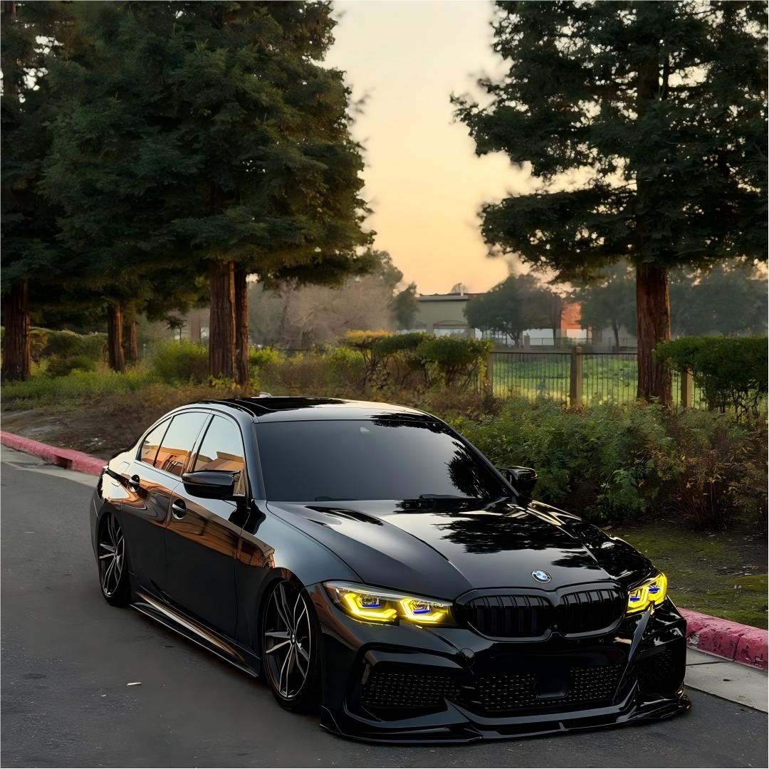 PET Super Glossy Piano Black Car Vinyl Wrap 