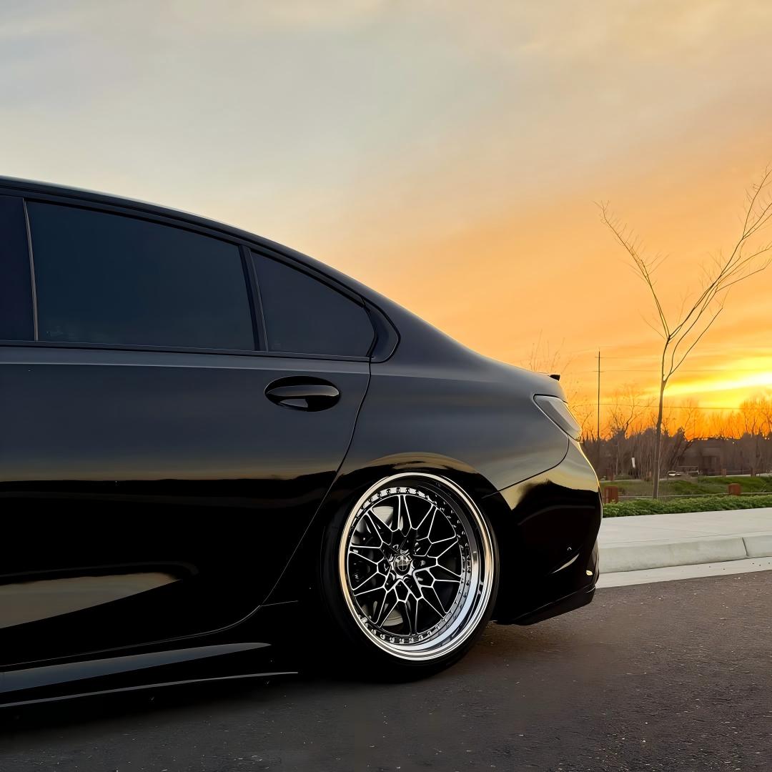 PET Super Glossy Piano Black Car Vinyl Wrap 