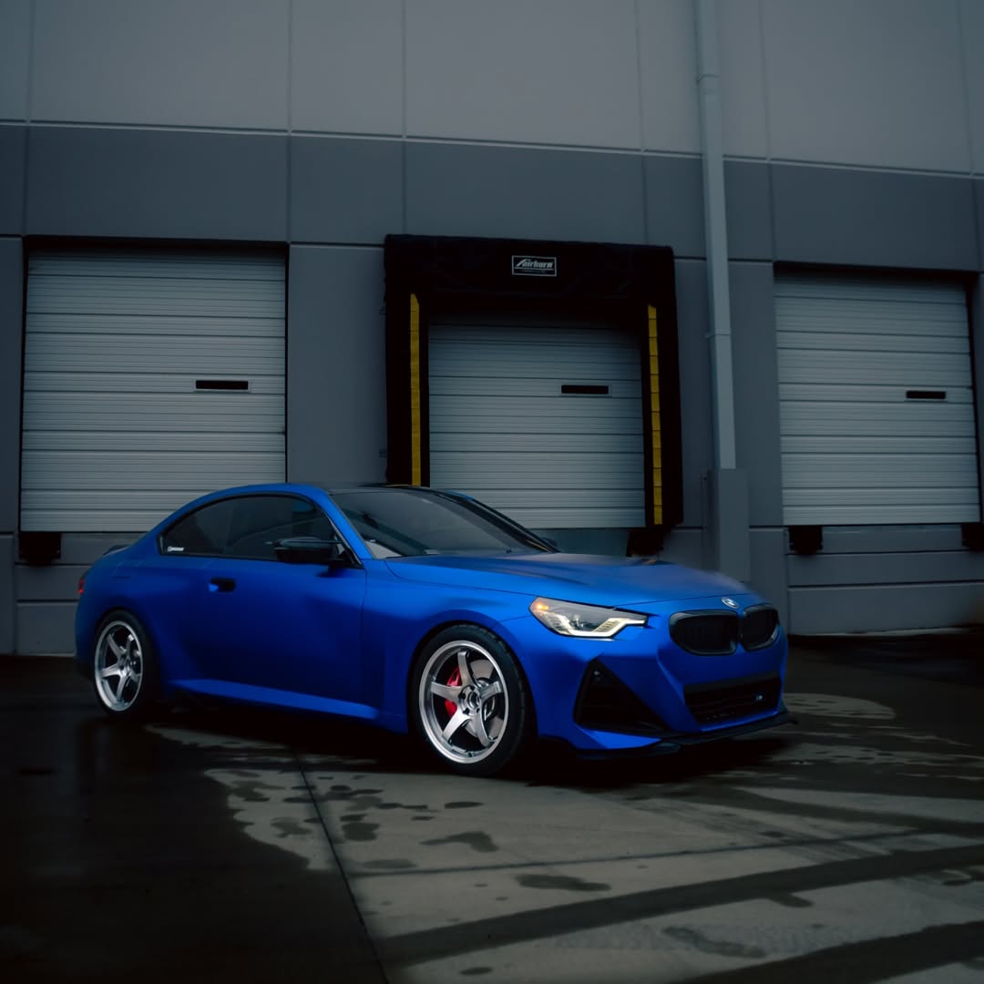 Matte Metallic Satin Blueberry Car Vinyl Wrap PET