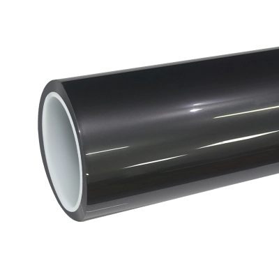 TPU Gloss Liquid Metallic Gunmetal Grey Colored PPF Paint Protection Film 01