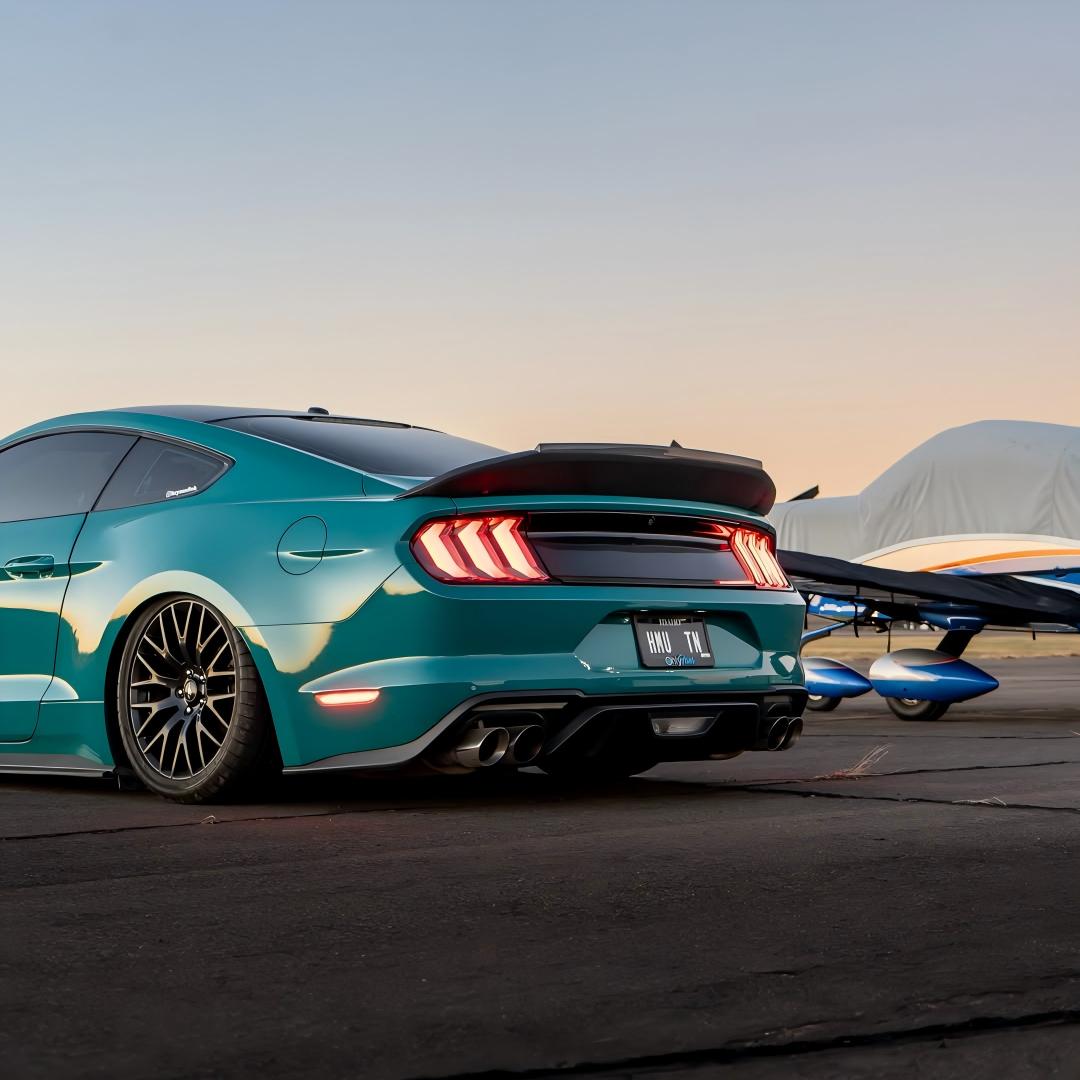 Gloss Storm Green Car Vinyl Wrap PET