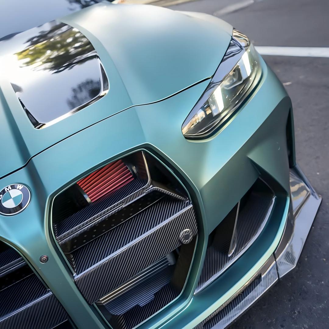 Matte Metallic Satin Hunter Green Car Vinyl Wrap PET