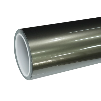 TPU Gloss Liquid Metallic Coffee Grey Colored PPF Paint Protection Film 01