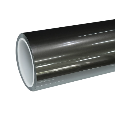 TPU Gloss Liquid Metallic Titanium Grey Colored PPF Paint Protection Film 01