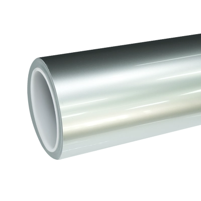 TPU Gloss Liquid Metallic Titanium Silver Colored PPF Paint Protection Film 01