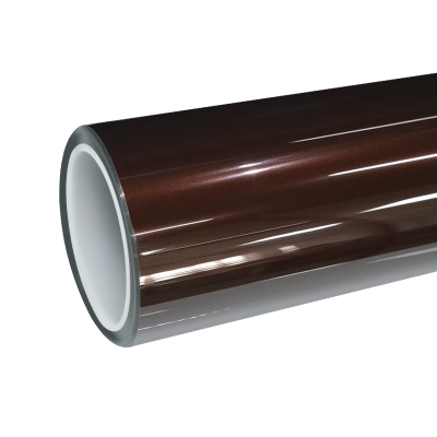 TPU Gloss Metallic Liquid Coffee Brown Colored PPF Paint Protection Film 01