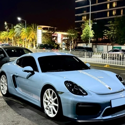 TPU Gloss Zandvoort Blue Colored PPF Paint Protection Film 02