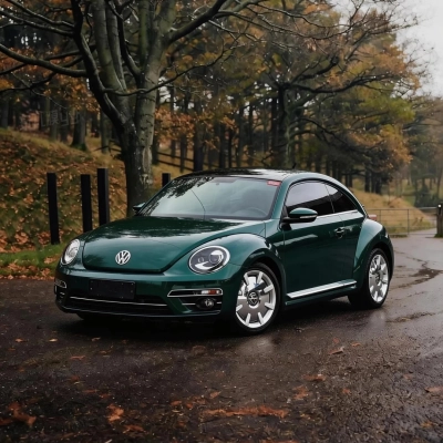 TPU Gloss Metallic British Green Colored PPF Paint Protection Film 02