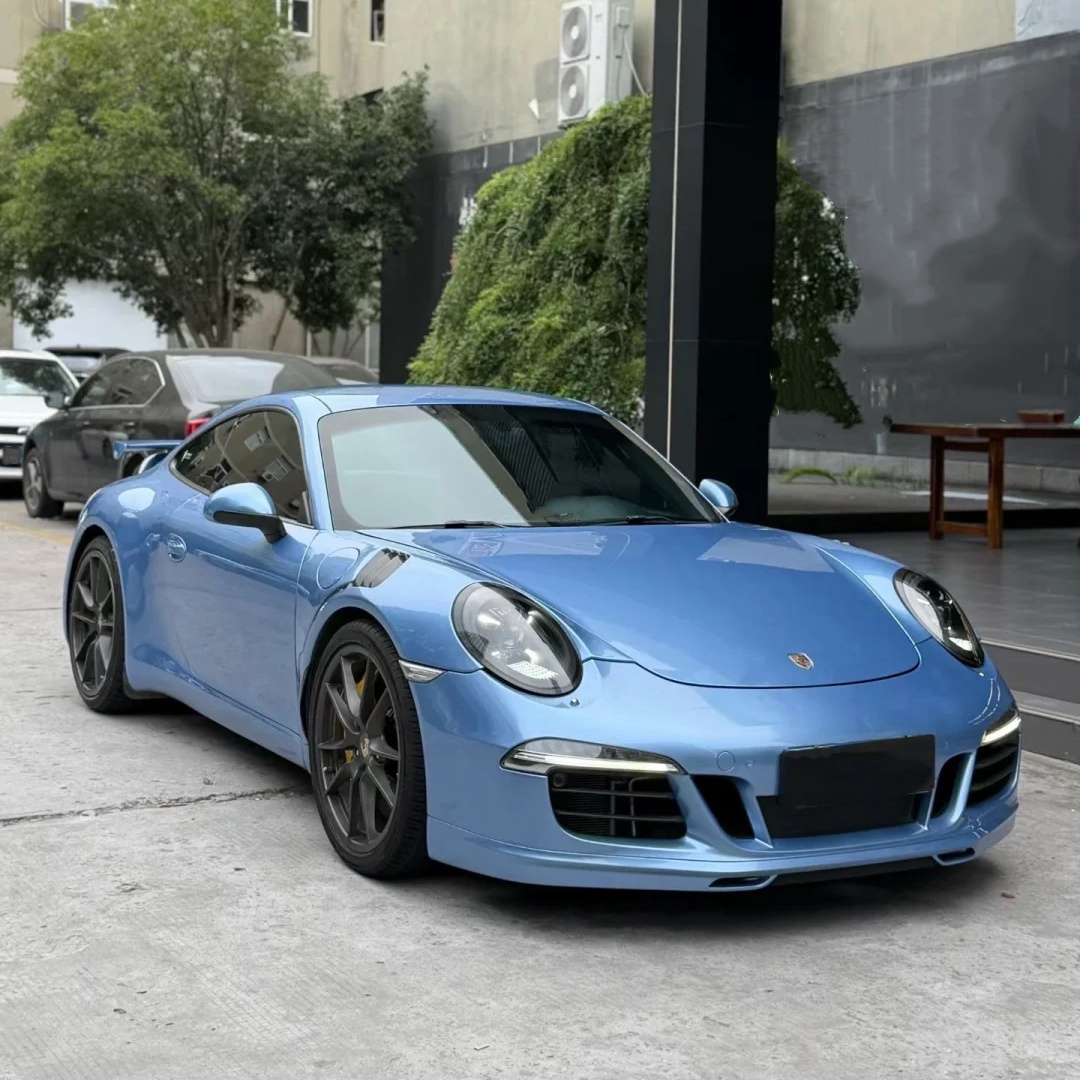 TPU Gloss Metallic Mist Blue Colored PPF Paint Protection Film