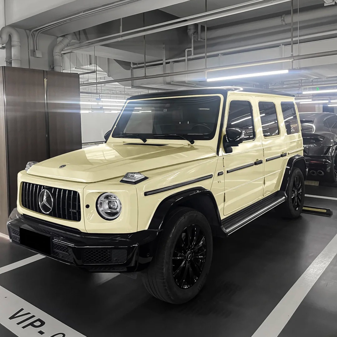 TPU Gloss Cream Yellow Colored PPF Paint Protection Film