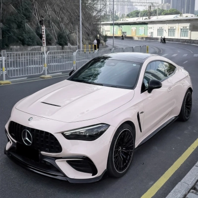 TPU Gloss Mary Kary Pink Colored PPF Paint Protection Film 02