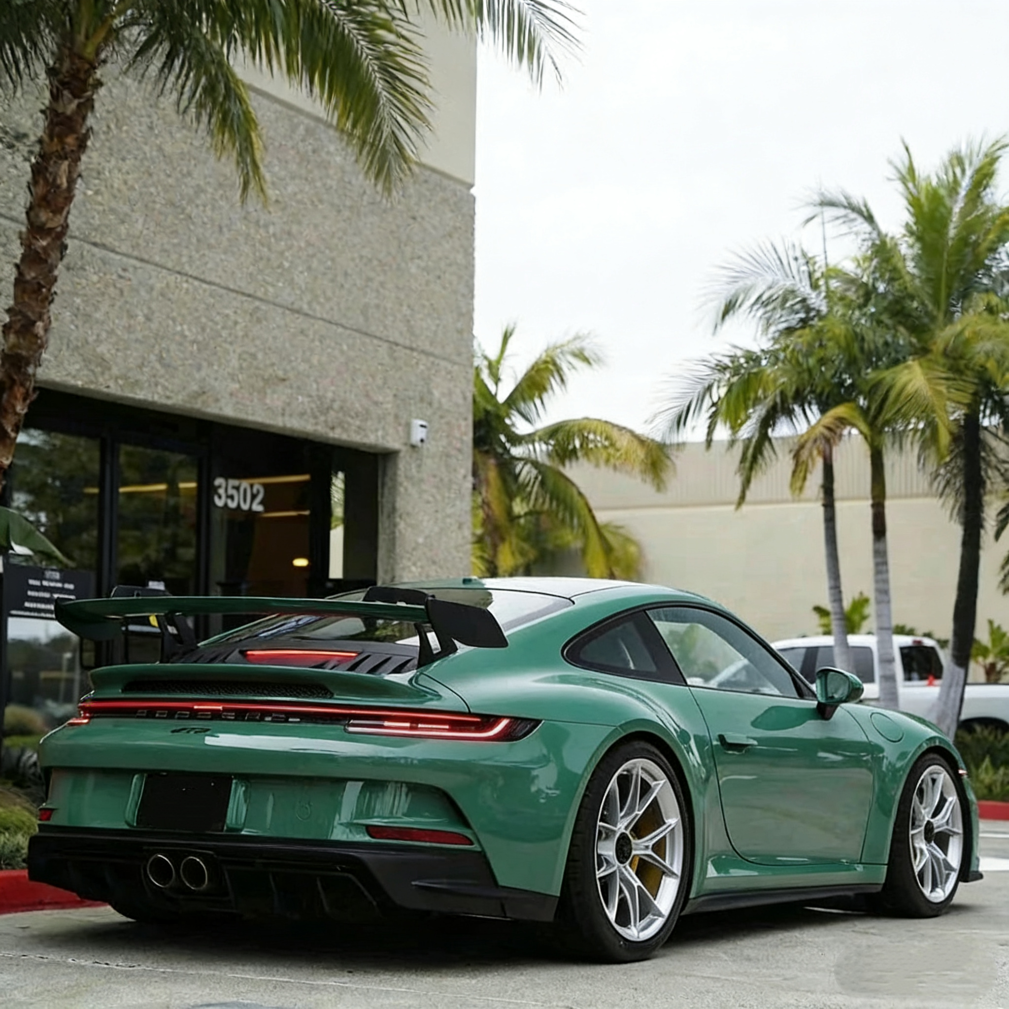 TPU Glossy Vintage Green