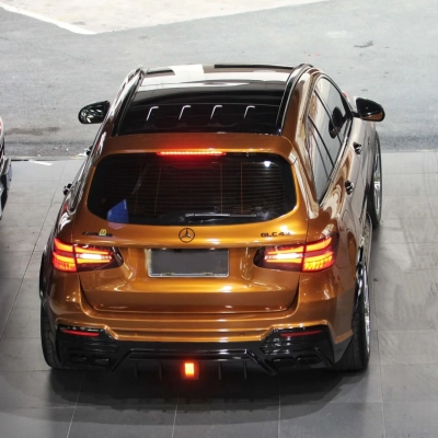 TPU Gloss Madeira Metallic Gold Colored PPF Paint Protection Film 02