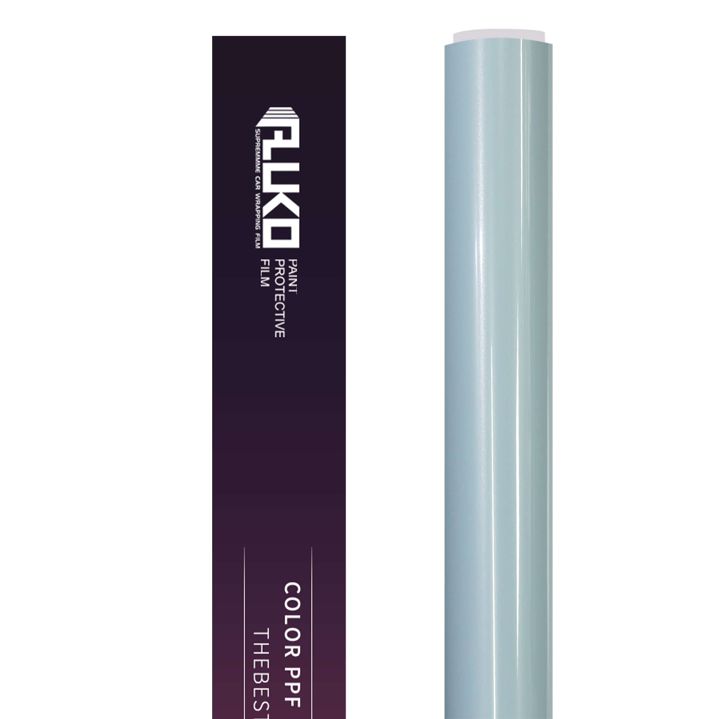 TPU Gloss Metallic Paint Clacier Blue Colored PPF Paint Protection Film