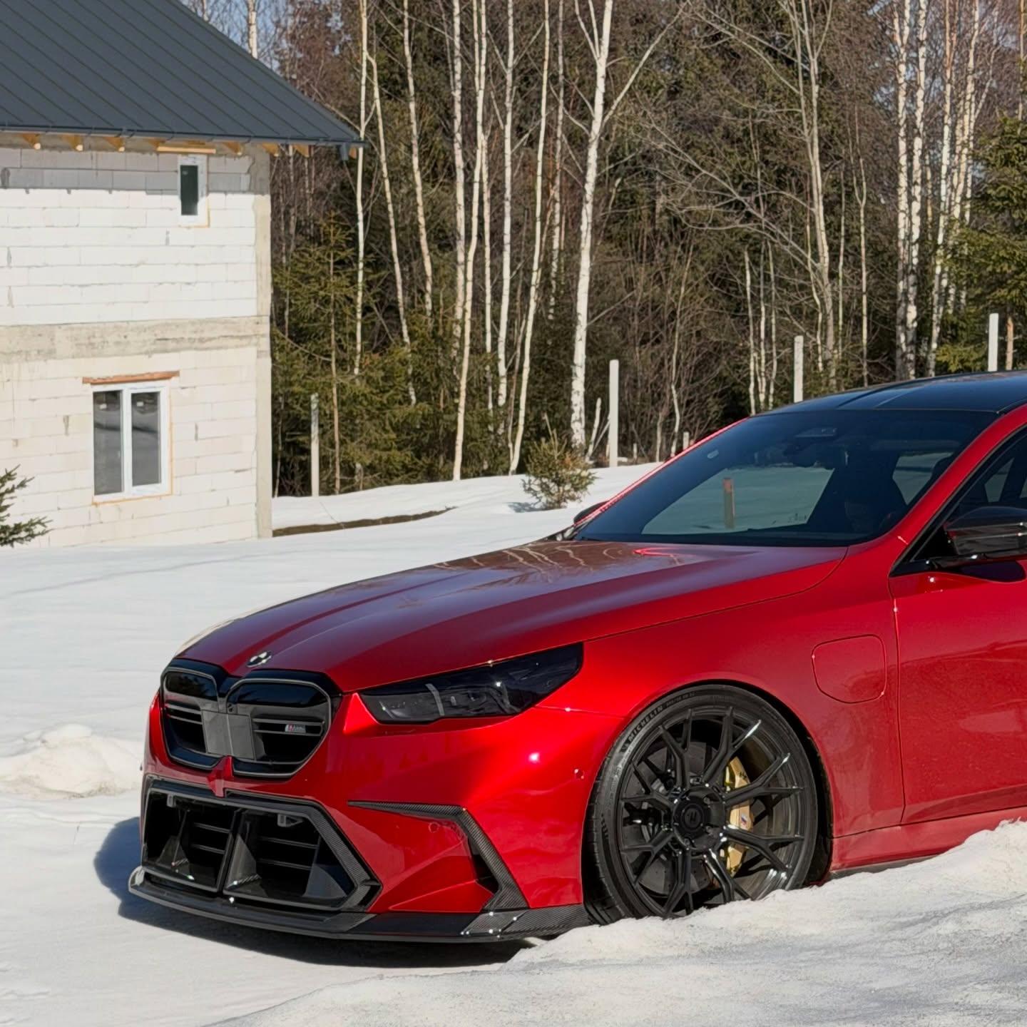 Gloss Metallic Liquid Ruby Red Car Vinyl Wrap PET