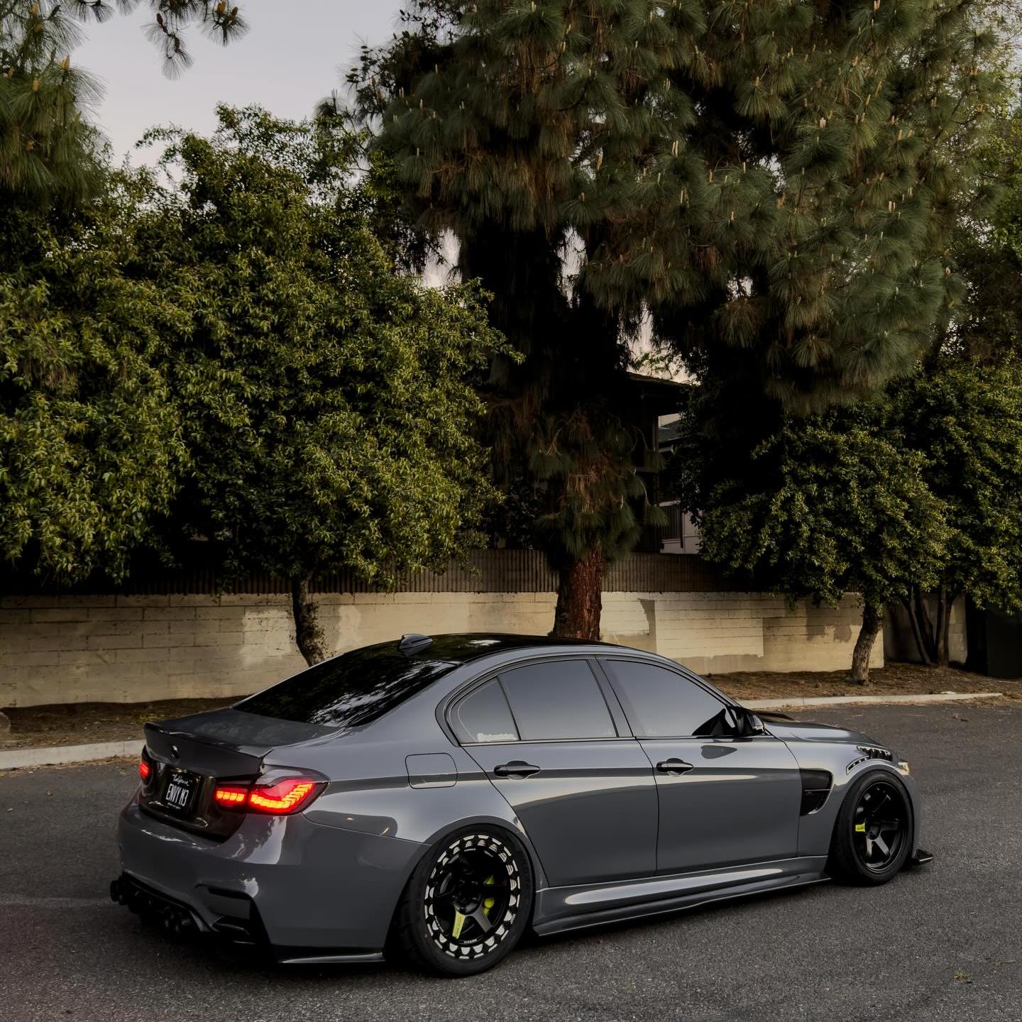 Gloss Metallic Tourmaline Grey Car Vinyl Wrap PET (Light)