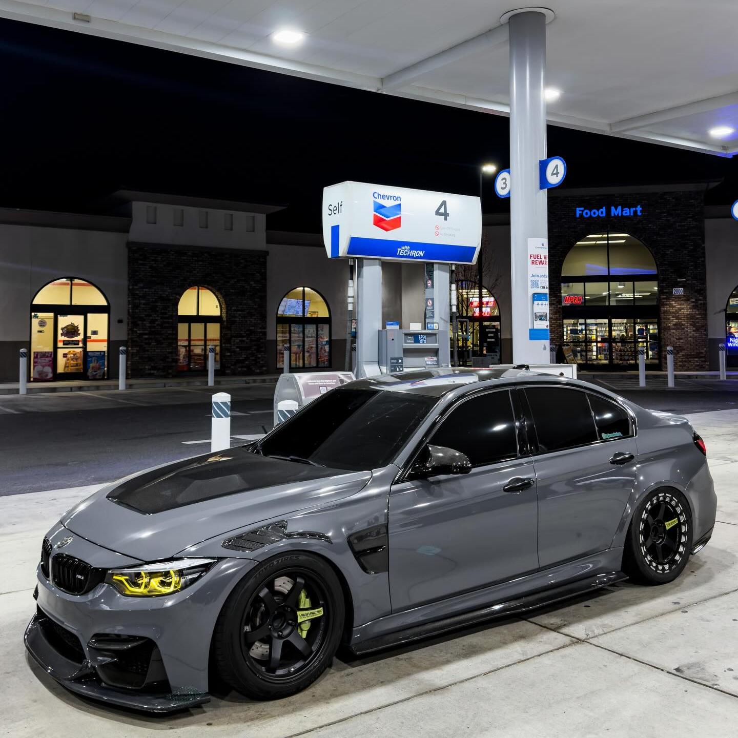 Gloss Metallic Tourmaline Grey Car Vinyl Wrap PET (Light)