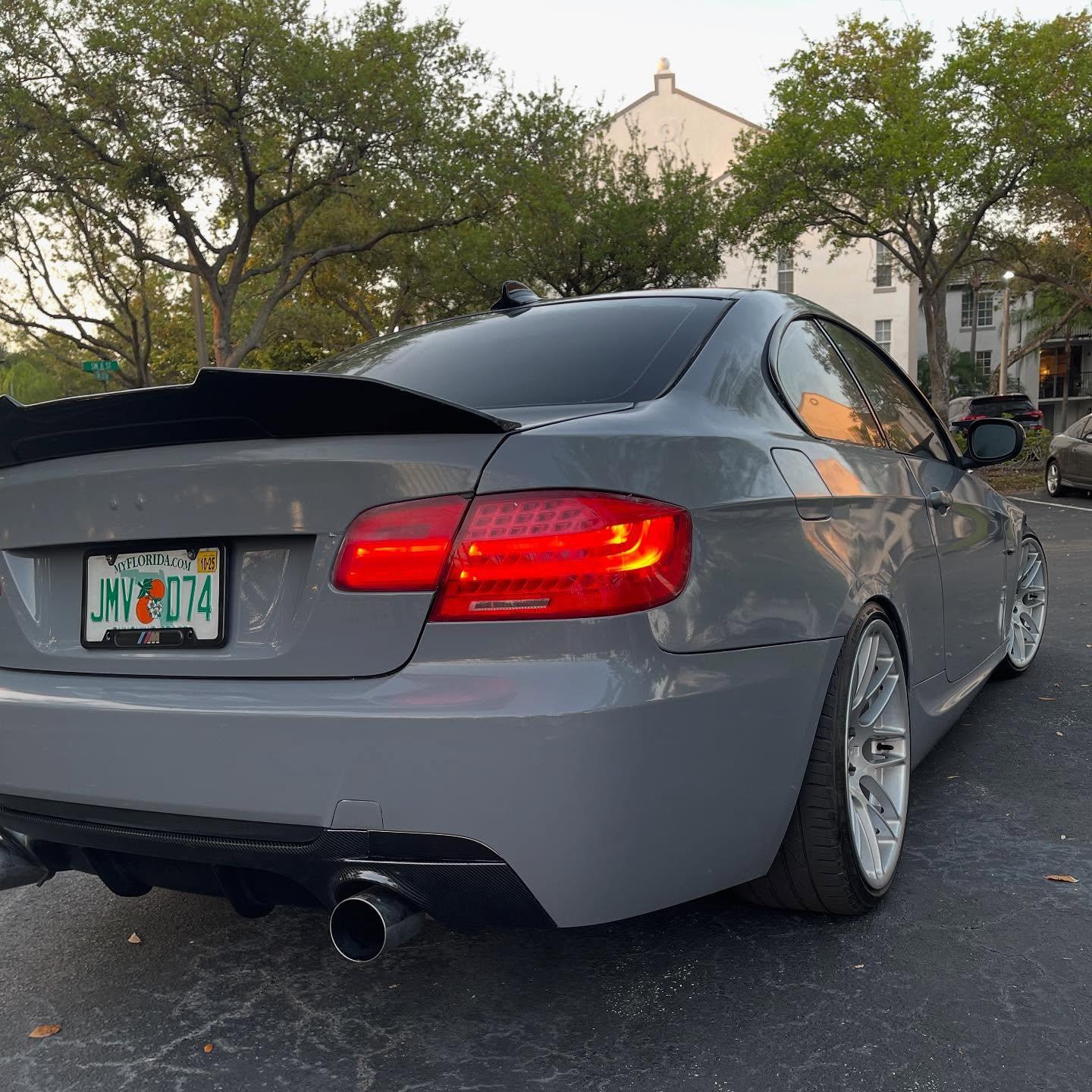 Gloss Nardo Grey Car Vinyl Wrap