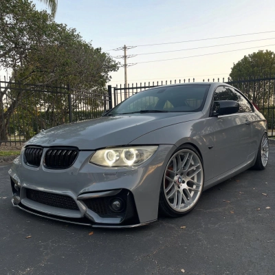 Gloss Nardo Grey Car Vinyl Wrap 02