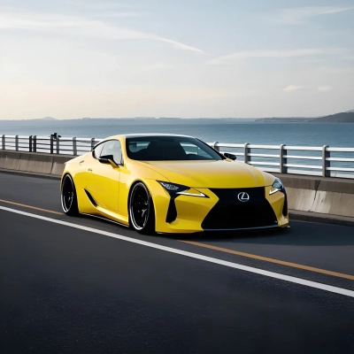 TPU Gloss Modena Yellow Colored PPF Paint Protection Film 02