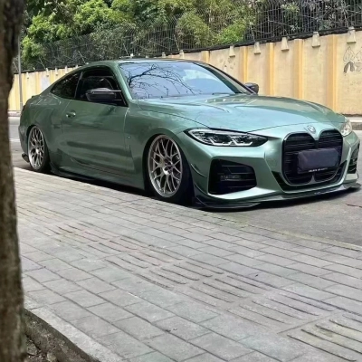 TPU Glossy Metallic Francesca Green Colored PPF Paint Protection Film 02