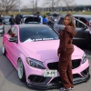 ALUKOVINYL Pink to Pink Gradient Custom Car Wraps