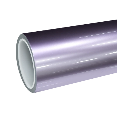 TPU Gloss Liquid Metallic Jedi Pink Colored PPF Paint Protection Film 01