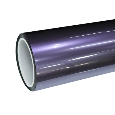 TPU Gloss Liquid Metallic Loganberry Colored PPF Paint Protection Film 01