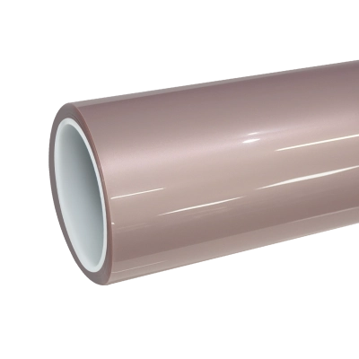 TPU Gloss Liquid Metallic Shell Pink Colored PPF Paint Protection Film 01