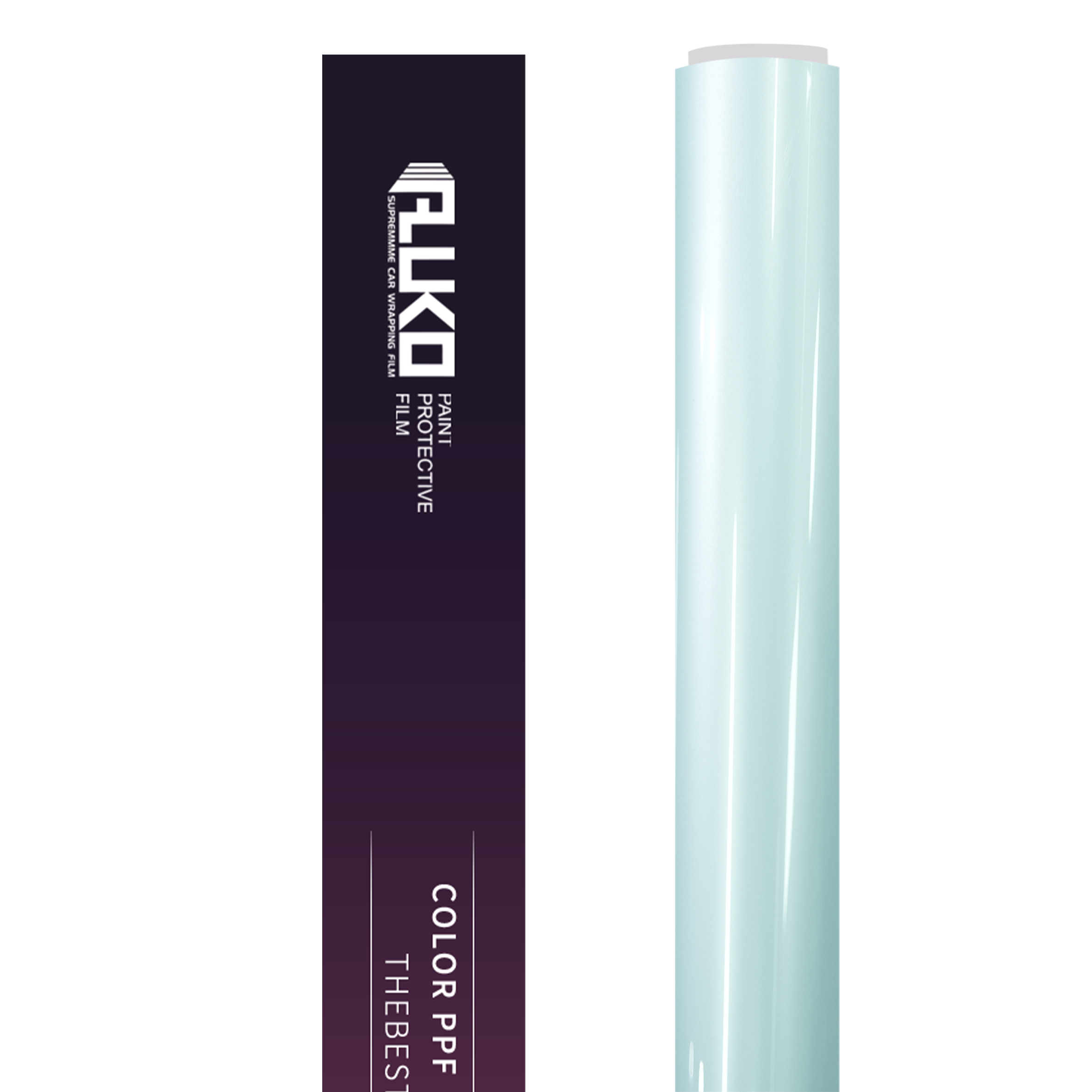 TPU Gloss Liquid Metallic Stratosphere Blue Colored PPF Paint Protection Film