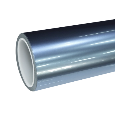 TPU Gloss Liquid Metallic Tungsten Blue Colored PPF Paint Protection Film 01