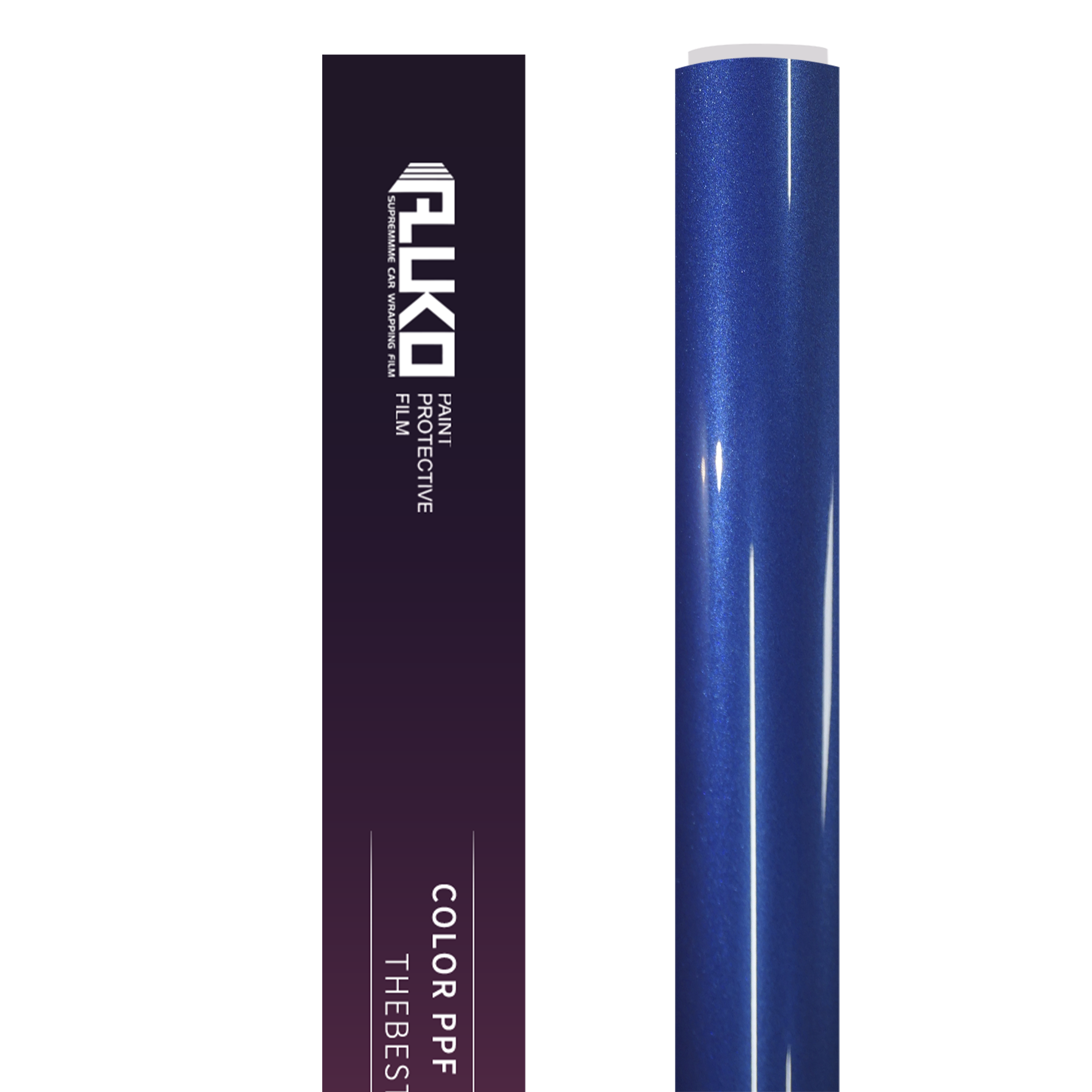 TPU Gloss Metallic Sepang Blue Colored PPF Paint Protection Film