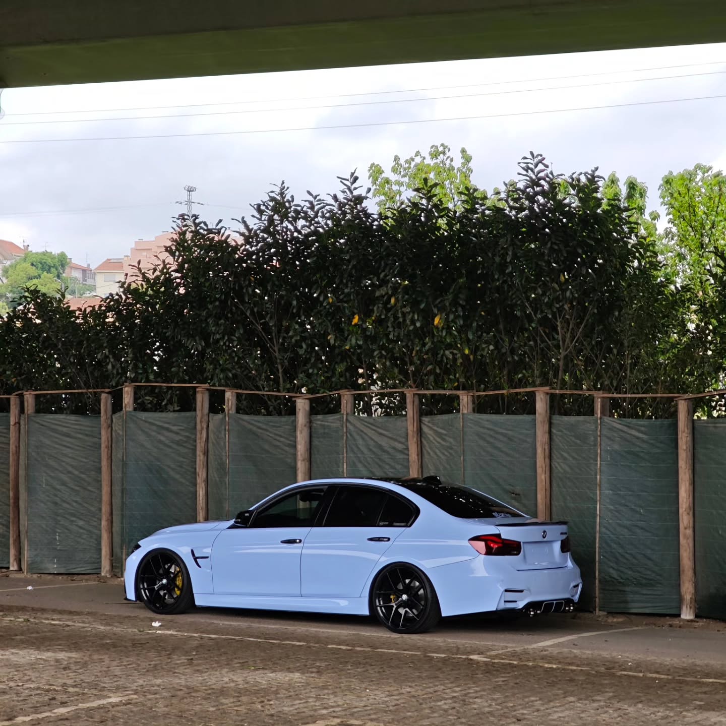 Gloss Macaron Baby Blue Car Vinyl Wrap PET