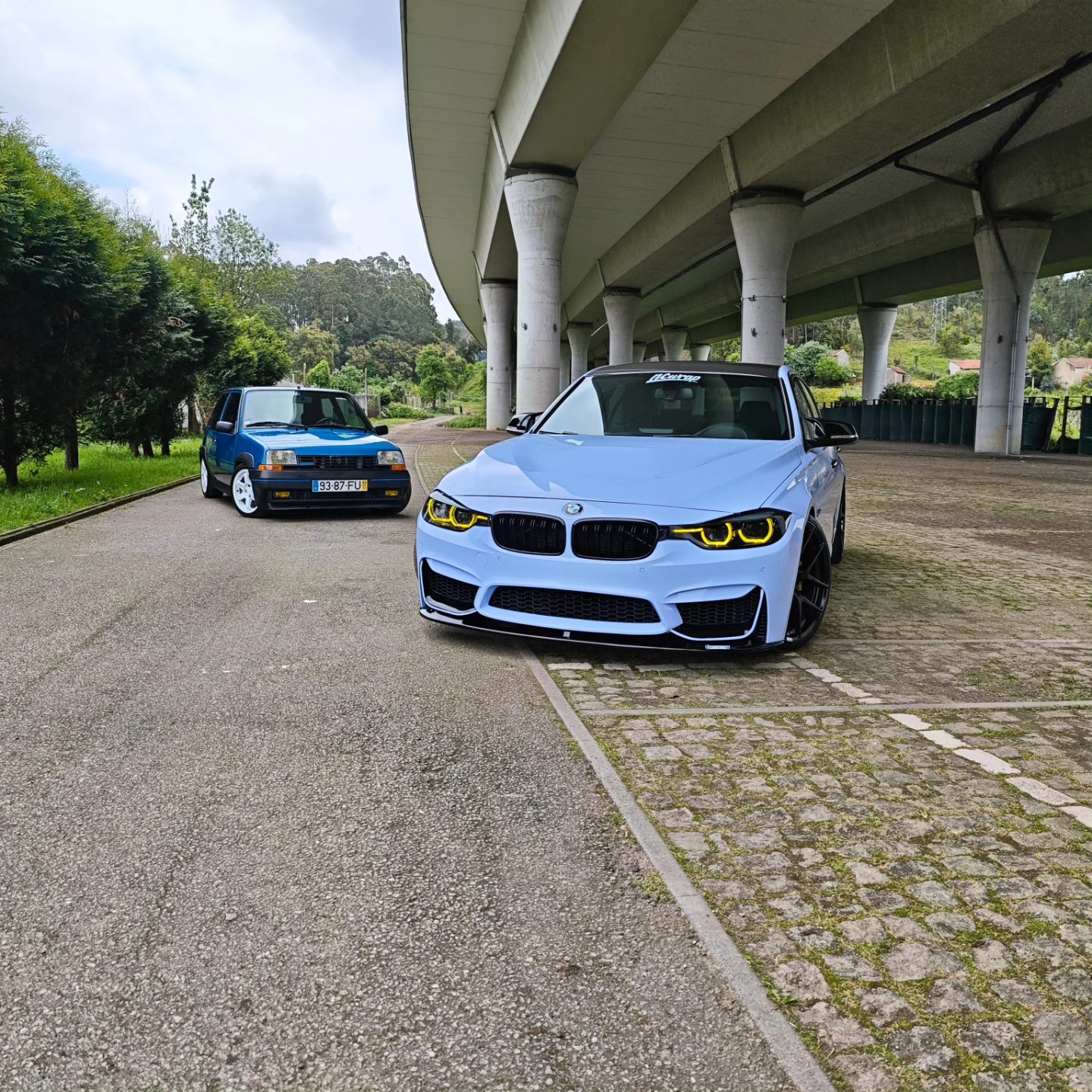Gloss Macaron Baby Blue Car Vinyl Wrap PET