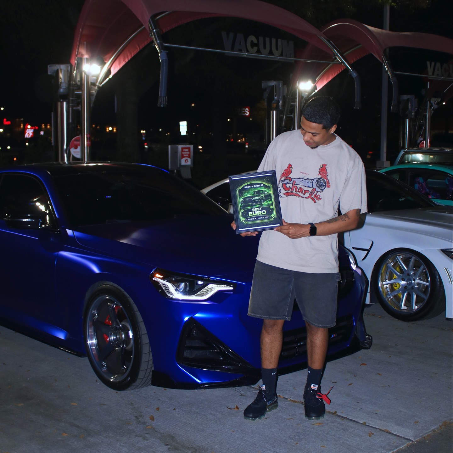 Matte Metallic Satin Blueberry Car Vinyl Wrap PET