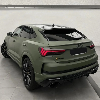 TPU Satin Khaki Green Colored PPF Paint Protection Film 02