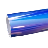 Gloss Holographic Rainbow Chrome Laser Electroplated Blue Car Vinyl Wrap 
