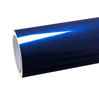Gloss Metallic Tanzanite Blue Car Vinyl Wrap PET 01
