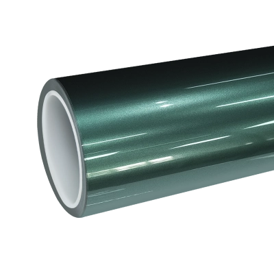 TPU Gloss Metallic Martin Racing Green Colored PPF Paint Protection Film 01