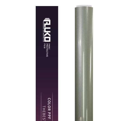 TPU Gloss Metallic Alpine Green Colored PPF Paint Protection Film 02