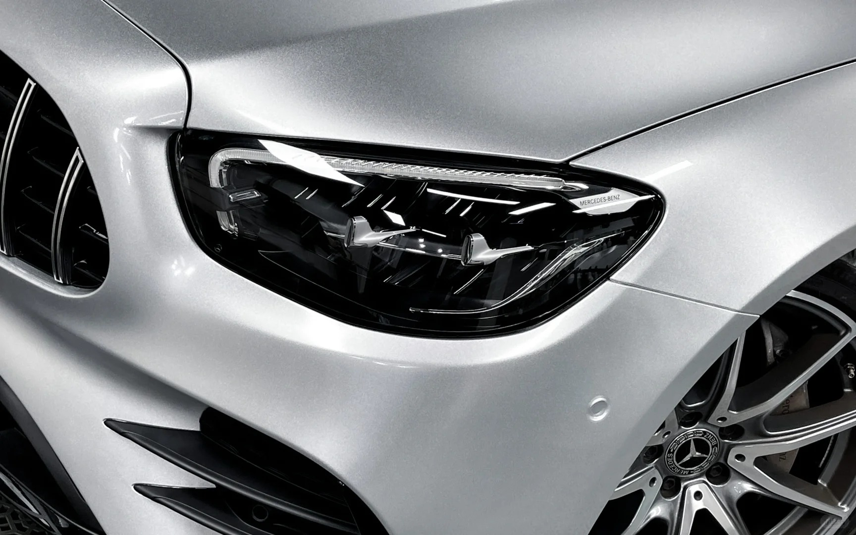 Gloss Metallic Diamond Silver Car Vinyl Wrap