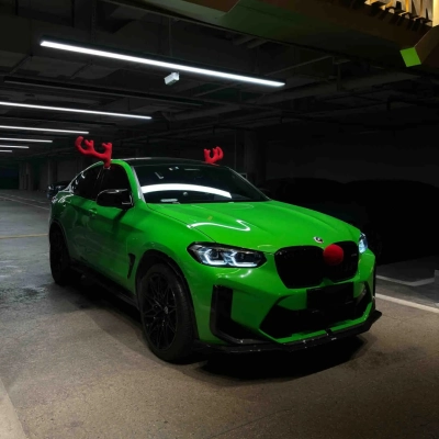 TPU Gloss Viper Green Colored PPF Paint Protection Film 02