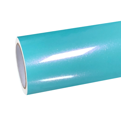 Gloss Metallic Tiffany Rose Car Vinyl Wrap PET 01