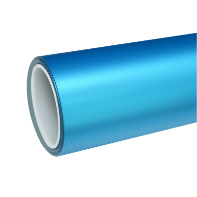 TPU Satin Tunisian Blue Colored PPF Paint Protection Film 01