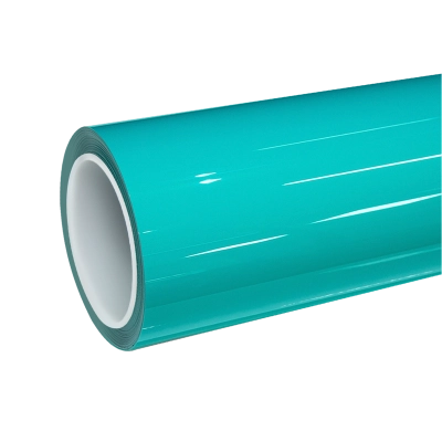 TPU Gloss Turquoise Blue Colored PPF Paint Protection Film 01