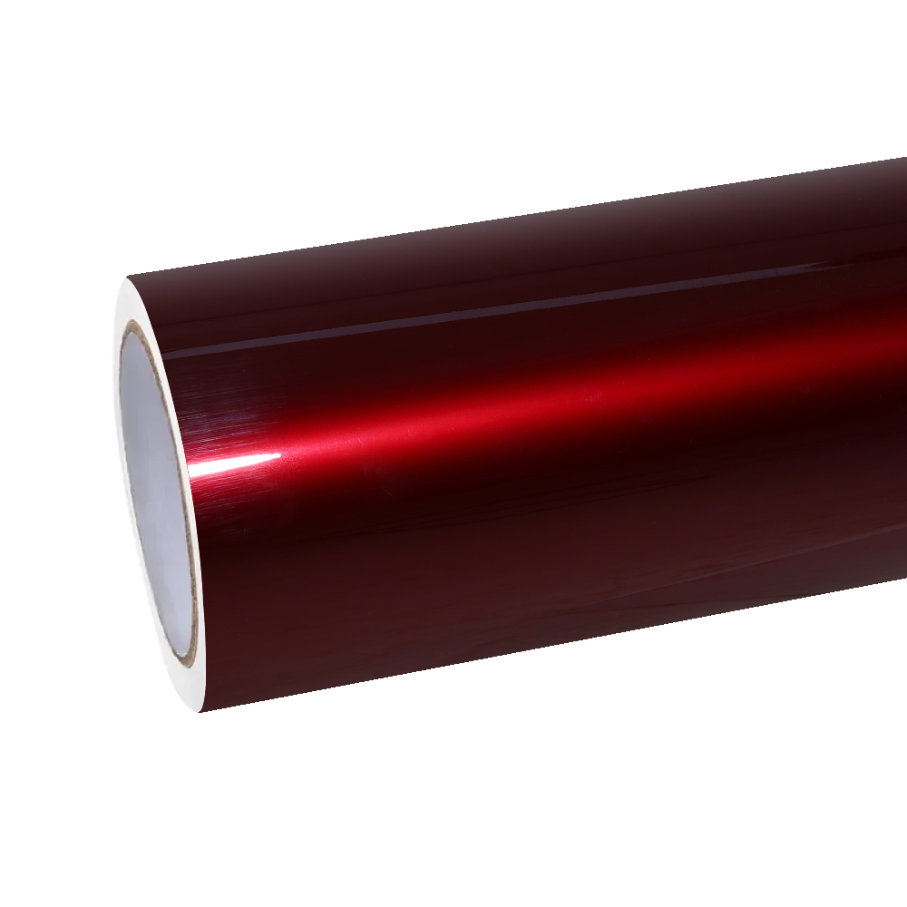 Gloss Liquid Metallic Dragon Blood Red Vinyl Wrap Paper Backing