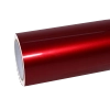 Gloss Metallic Cherry Red Car Vinyl Wrap PET