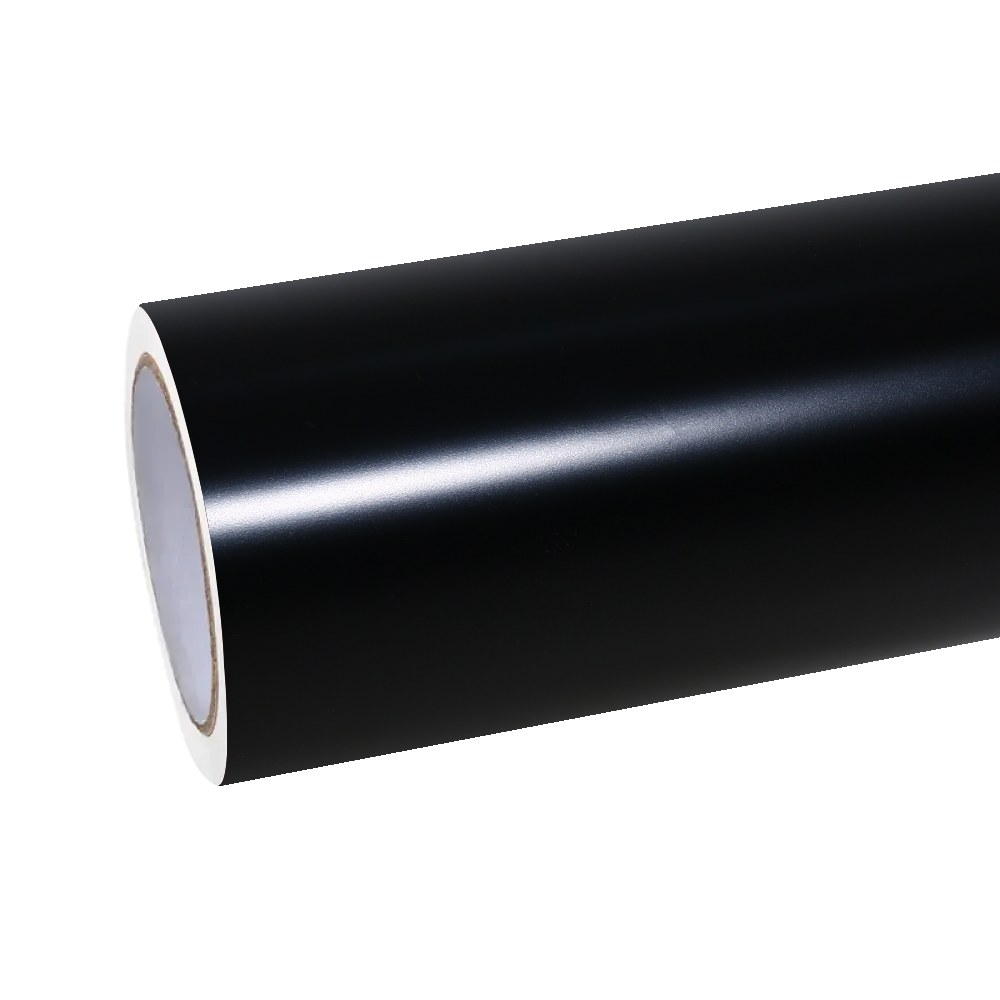 Matte Satin Black Ceramic Black Car Vinyl Wrap BMW  PET 