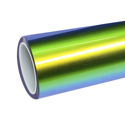 TPU Gloss Metallic Chameleon Green Emerald Shadow Color Shift PPF( Paint Protection Film ) 01